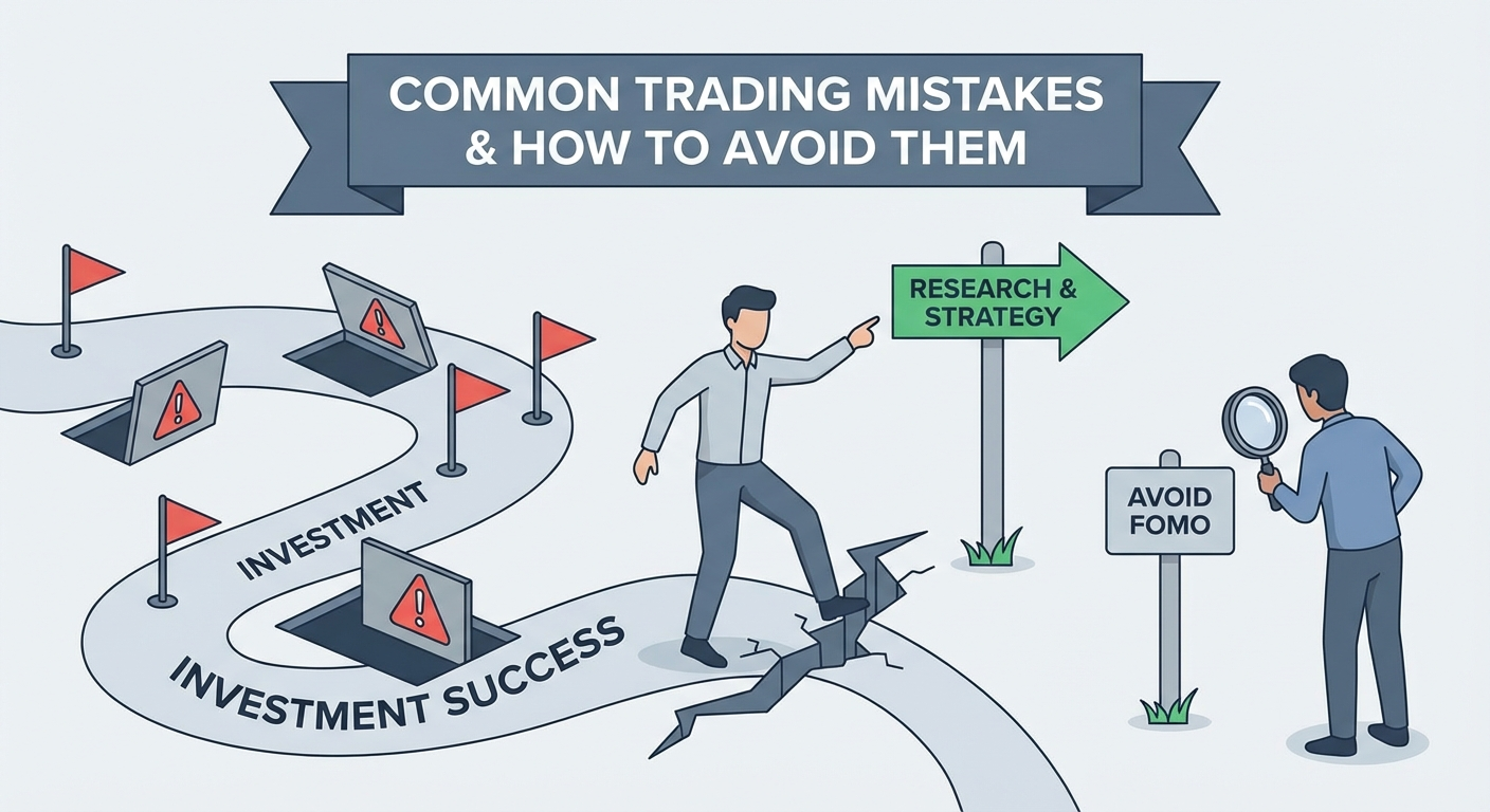 5 sai lầm phổ biến khi mới chơi chứng khoán