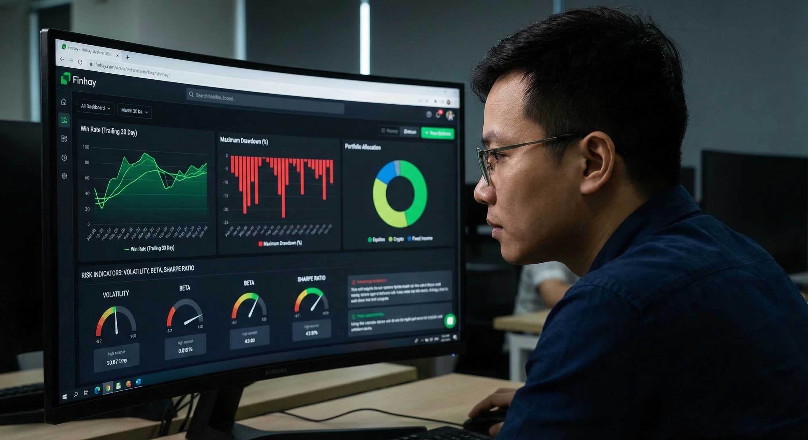Phân tích hiệu suất trader để copy trading hiệu quả