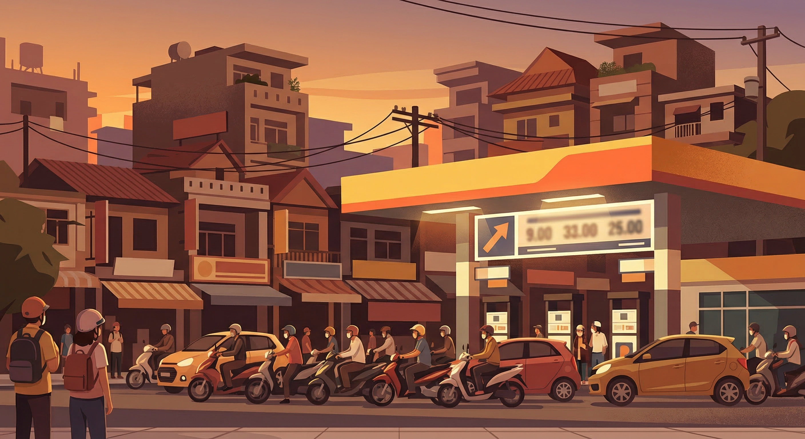 Giá xăng Việt Nam 2026 - Trạm xăng và tác động đến đời sống hàng ngày