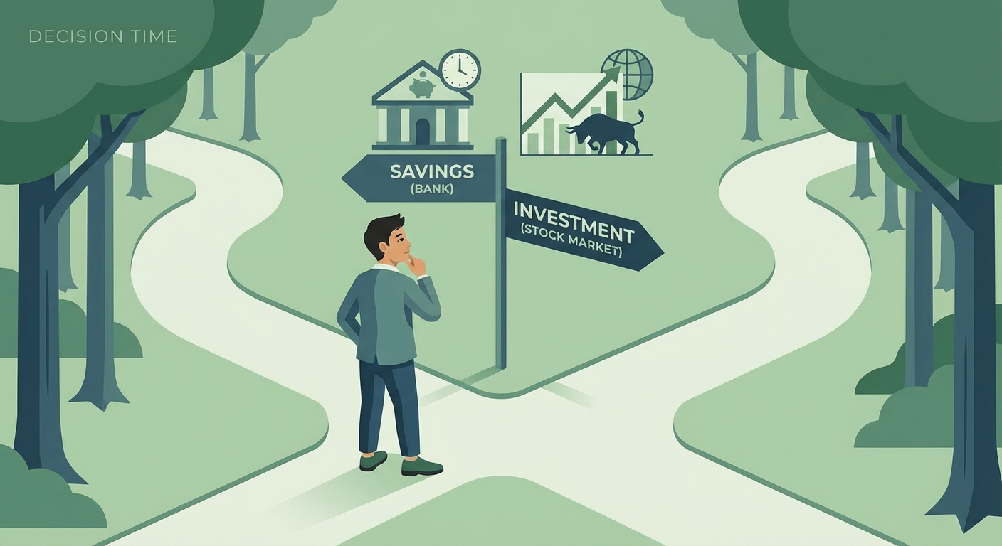 Gửi tiết kiệm hay đầu tư 2026