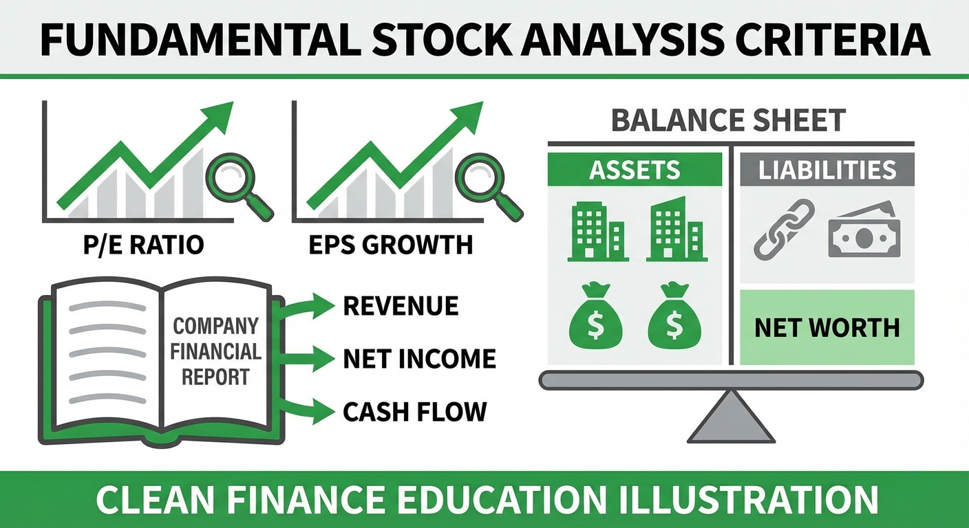 Phân tích cơ bản cổ phiếu — P/E, EPS và các chỉ số quan trọng