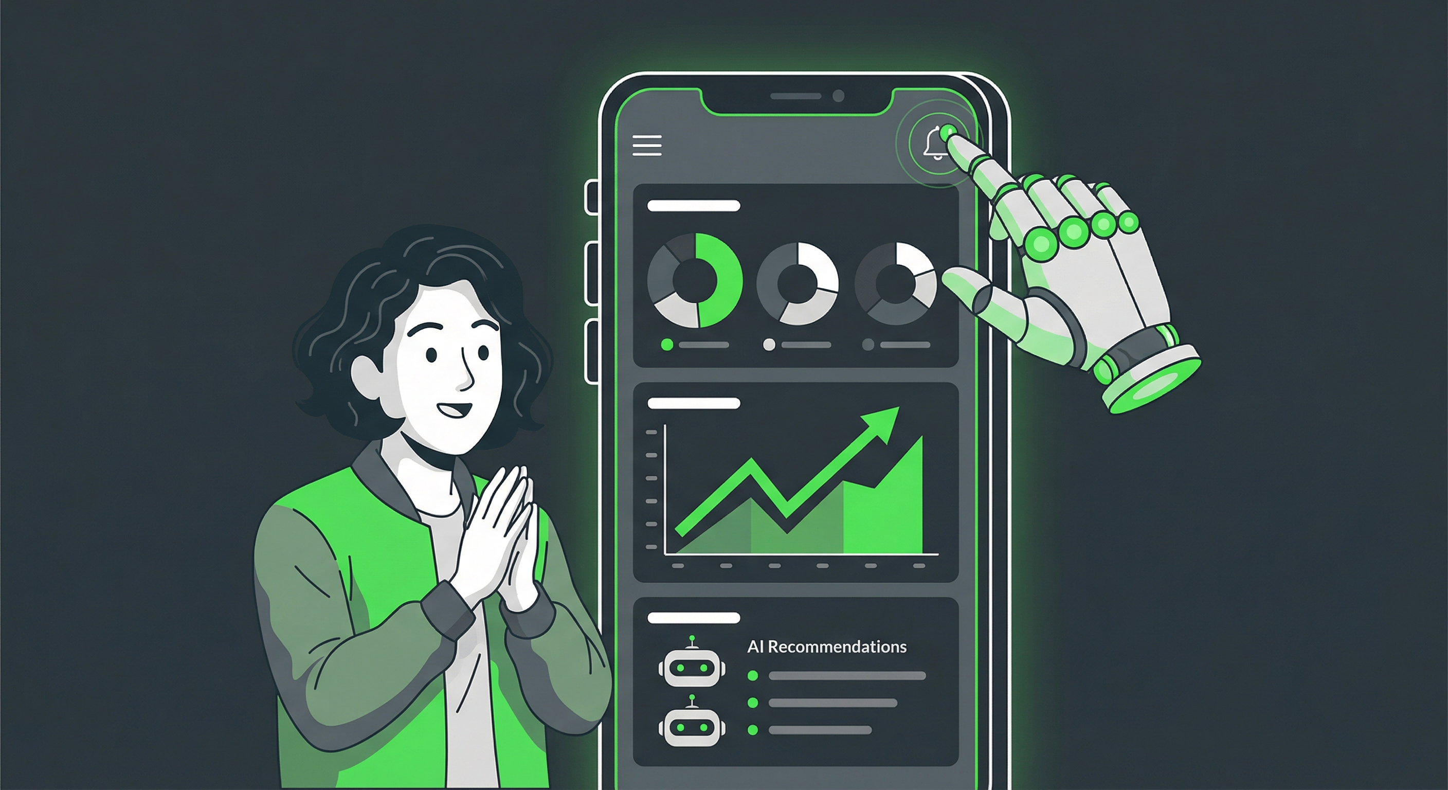 App đầu tư AI giao diện thông minh giúp ra quyết định